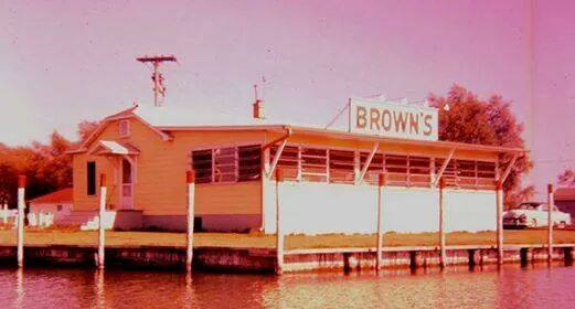 Browns Bar on Harsens Island (Browns Landing) - From Facebook And Website (newer photo)